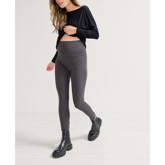 Hatch Pants - Hatch 'The Ultimate Before, During & After' Grey Legging Size XS